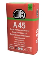 Ardex A45, latti- ja seinätasoite 20 kg.