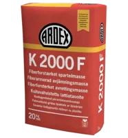 Ardex K 2000 F, kuitutasoitemassa 20 kg.