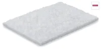 Fiber pad valkoinen