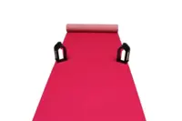 Pinkki neulahuopamatto - 1 metrin leveys - LOPPUERÄMYYNTI