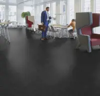 Linoleumi Marmoleum Concrete - Black Hole