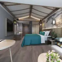 Vinyl LVT Looselay, Mørk natur 98273