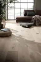 Puulattia - Tammi Herregårdsplank 260 mm, harjattu Invisible mattalakka