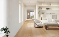 Moland Sandgate Plank - Tammi Living, valkoinen UV-mattalakattu