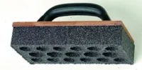 Käsihiomakivi 100 x 200 x 35 mm, kahvalla