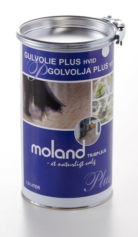 Moland lattiöljy Plus valkoinen