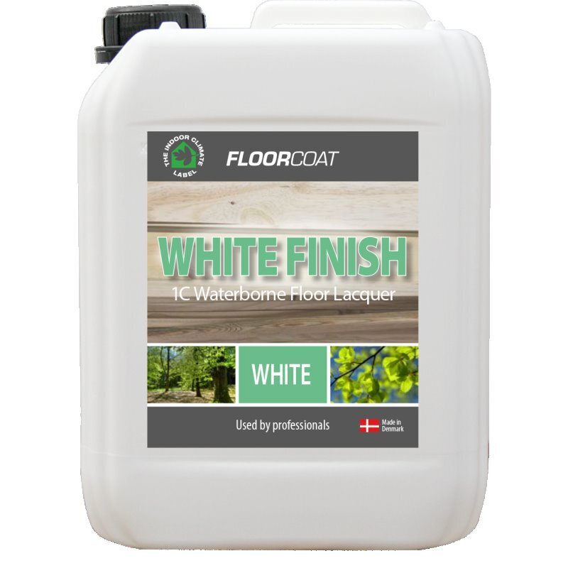 Floorcoat white finish valkoinen lakka