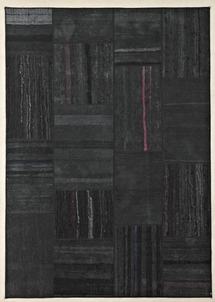 Vintage patchwork musta - JÄLJELLÄ 160X230 CM
