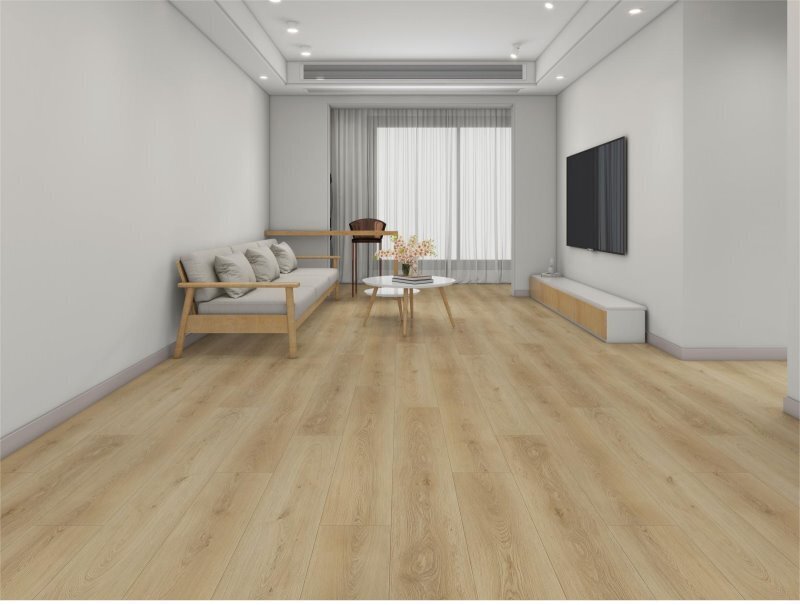 LVT Elite laudat korkkitaustalla, Cuba Eg E06