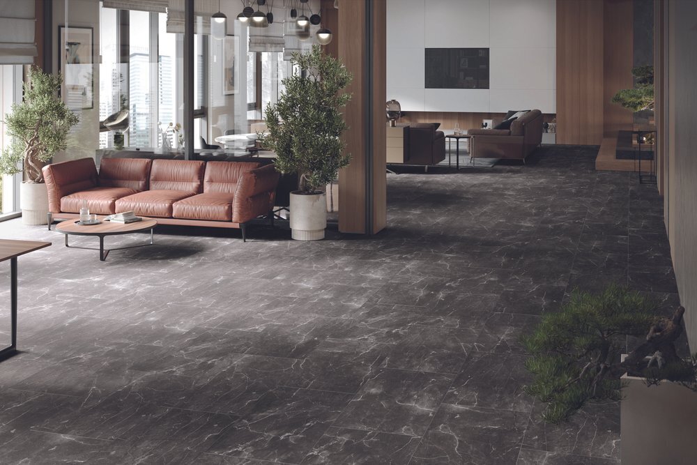 SPC vinyyliklikkilattia - P2909 Botticino Classico Dark laatta